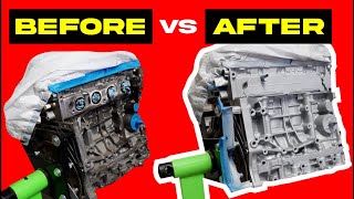 Famous E9 K24A Engine Tear Down & How to Paint ANY Engine Block Wealth