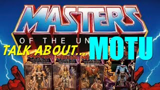 TALK ABOUT…MOTU: MOVIE CORE LINE FIRST WAVE @Mattel @AmazonMGMStudios 
