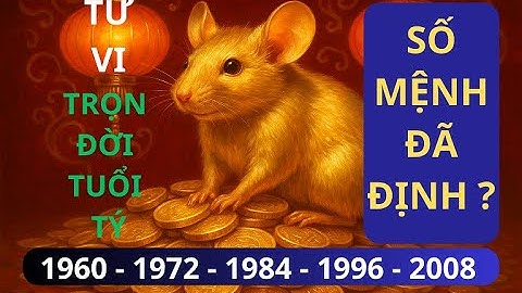 Tử Vi Trọn Đời Tuổi Tý | Vận Mệnh – Tình Duyên – Tài Lộc của 1984, 1996, 2008, 1972, 1960