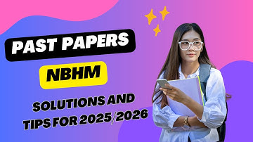 Your Guide to NBHM 2025/2026 | Past Year Solutions & Sample Problem Explanations