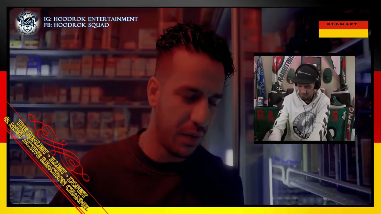 German Rap Reaction: Ufo361 - "NO HUGS“ (HD Version Still Processing)