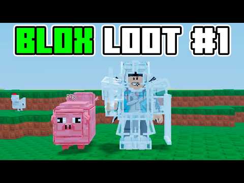 Playing BLOX LOOT For The FIRST TIME in Roblox!