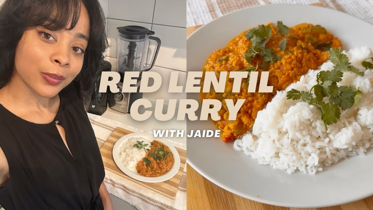 Red Lentil Curry & Jasmine Rice 🍛