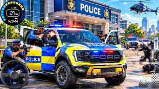 New US Police Simulator 2026 🚨 Intense Criminal Chase - Police Car Game Android Gameplay screenshot 1