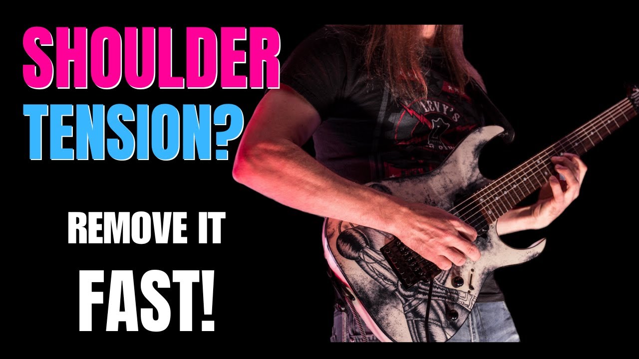Guitar Shoulder Pain/Tension?  FIX IT With This Simple Move!