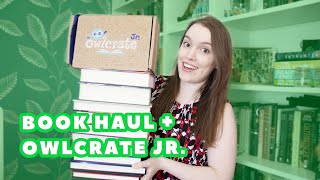BOOK HAUL + OWLCRATE JR. UNBOXING ? One of my favorite boxes yet