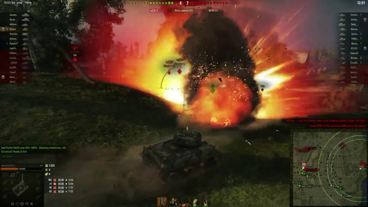 WoT splash damage is the bomb YouTube