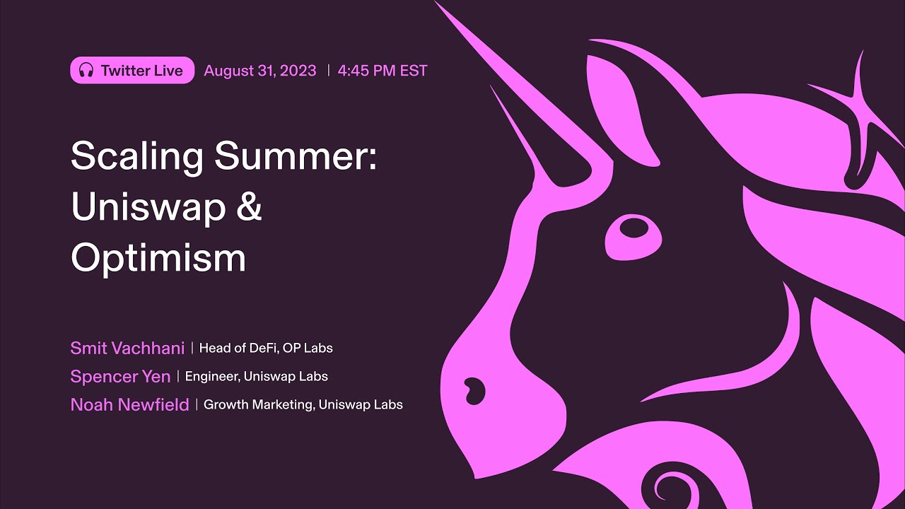 Scaling Summer: Uniswap and Optimism