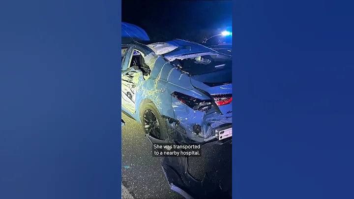 Plane makes emergency landing on top of a car on highway