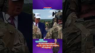 TRUMP KHÔNG DÙNG 5, MÀ LÀ 1.000 TÊN LỬA HƯỚNG VỀ TEHRAN! 🚨#shorts
