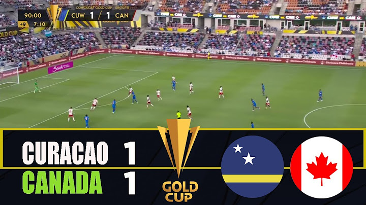 Curacao vs Canada (1-1) | Gold Cup 2025 | Match Highlights