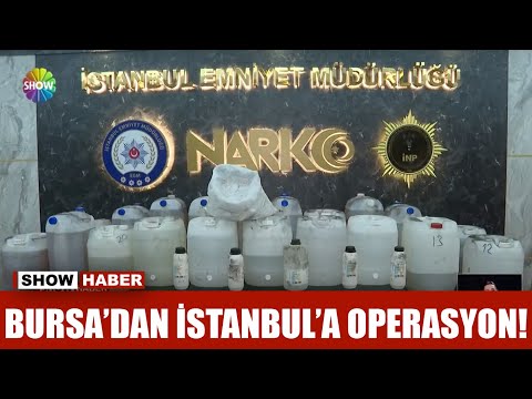 Bursa'dan İstanbul'a operasyon!