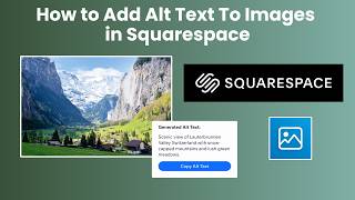 Alt Text Generator for Squarespace