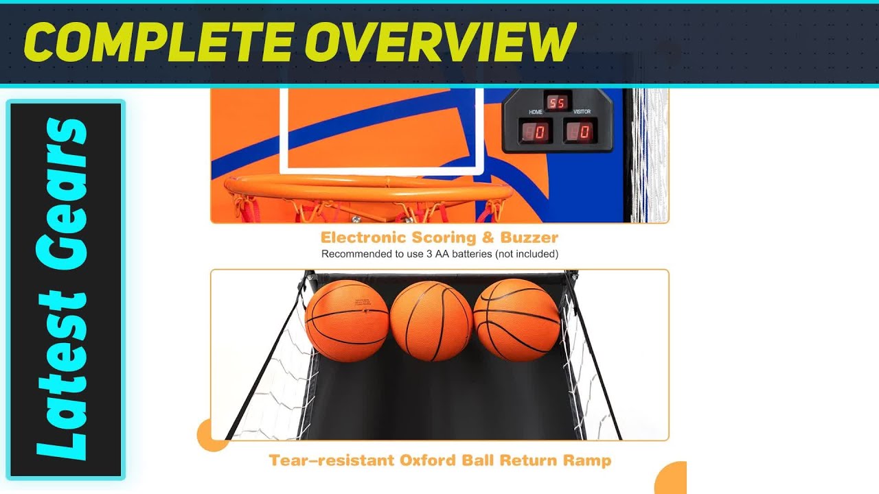 Giantex Arcade Basketball: The Ultimate Indoor Game Changer!