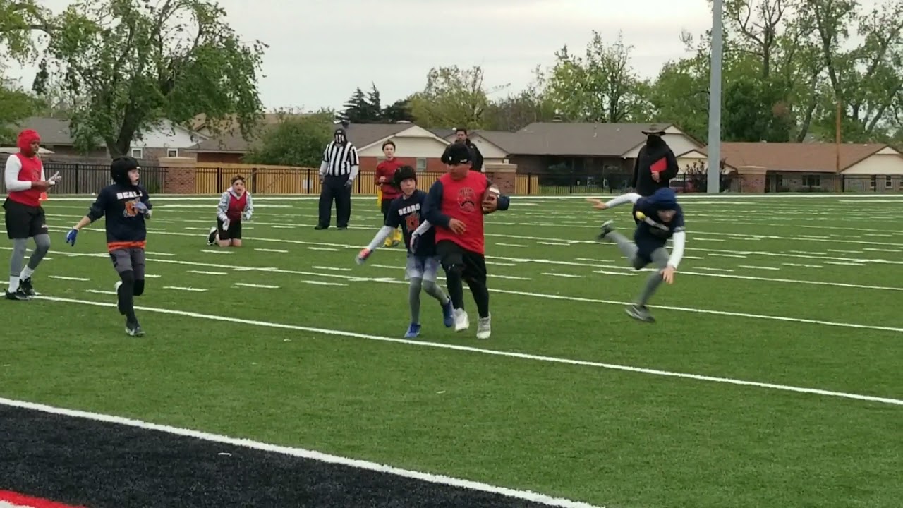 i9 Jr. Jags vs. Bears 7on7 Mustang (5thGrade) YouTube