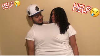 Couples Conjoined Twin Challenge !!😰🤦‍♀️