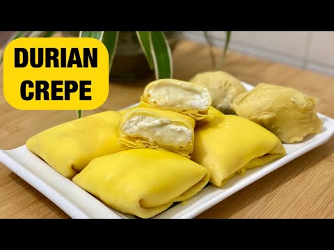 Easy DURIAN CREPE recipe