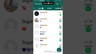 Story wa spam chatt dari 6 pacar😂😂