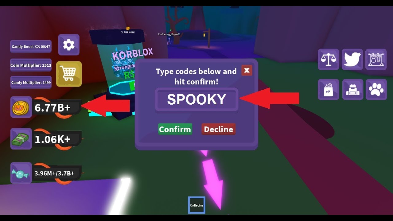 new-code-in-halloween-simulator-tricks-r-treats-youtube