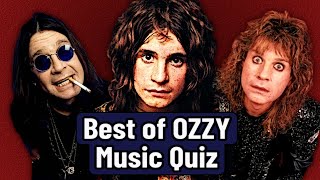 Guess the Song - Ozzy Osbourne & Black Sabbath Greatest Hits