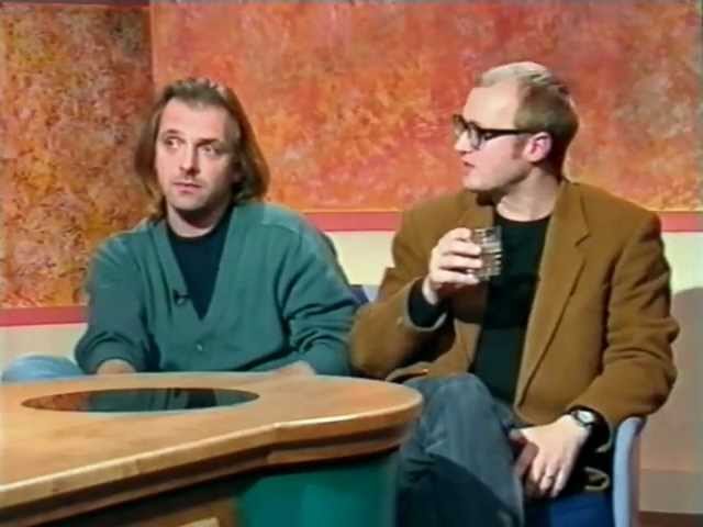 Tonight With Jonathan Ross - Rik Mayall and Ade Edmondson (1991) class=