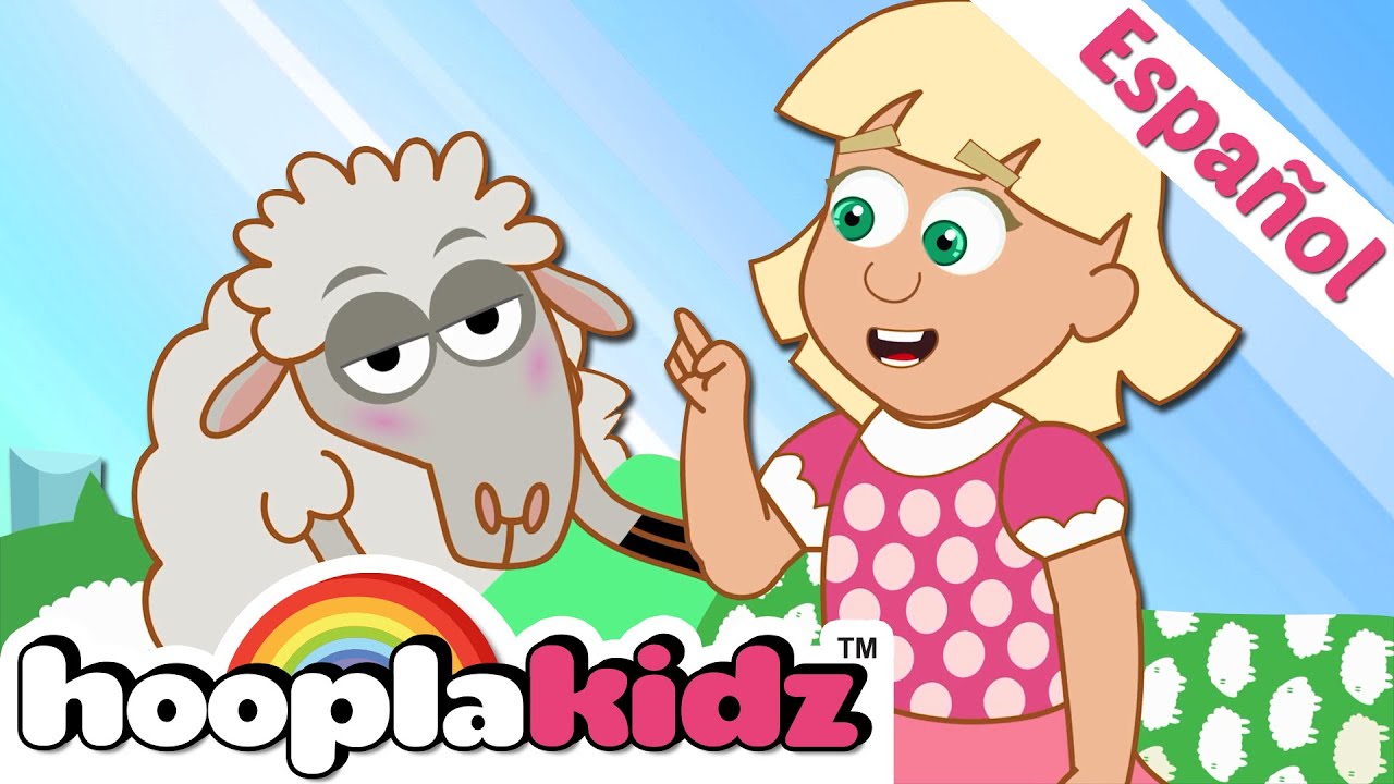 ⁣Polly tenía una ovejita - Canciones infantiles animadas | HooplaKidz en Español