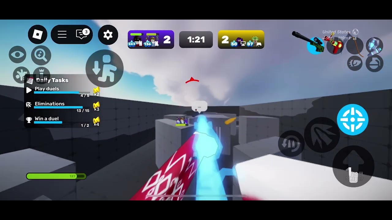 Beating rivals ragers