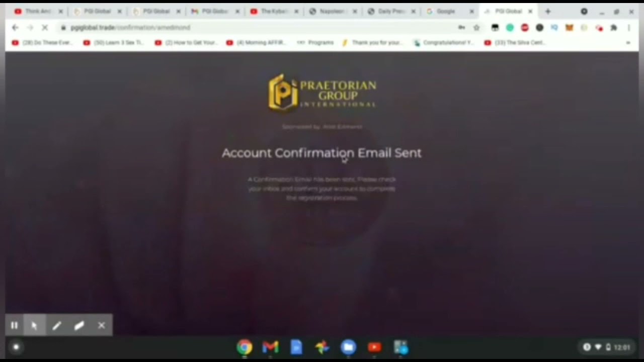 HOW TO SIGN UP WITH PRAETORIAN GROUP INTERNATONAL (PGI)