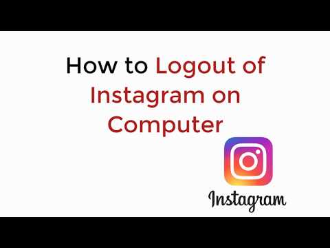 Como Sair do Instagram no computador (2020)