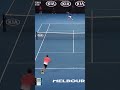 INCREDIBLE tennis point! 🤯