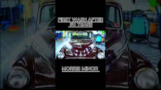 I Founded Abounded Morris Minor in garage|First wash after 50 year#detailgarage #short#virel#respct