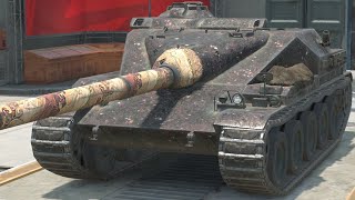 AMX CDA 105 - 4.4 K Healing, 2.8 K Damage, Port Bay, Burning Games - WoT Blitz Tier 8 French TD Tank