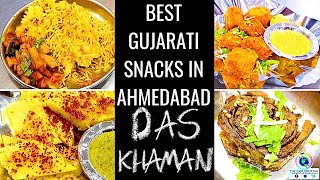 TASTY GUJARATI SNACKS  in Ahmedabad  | Gujarati Street Food Tour in Ahmedabad