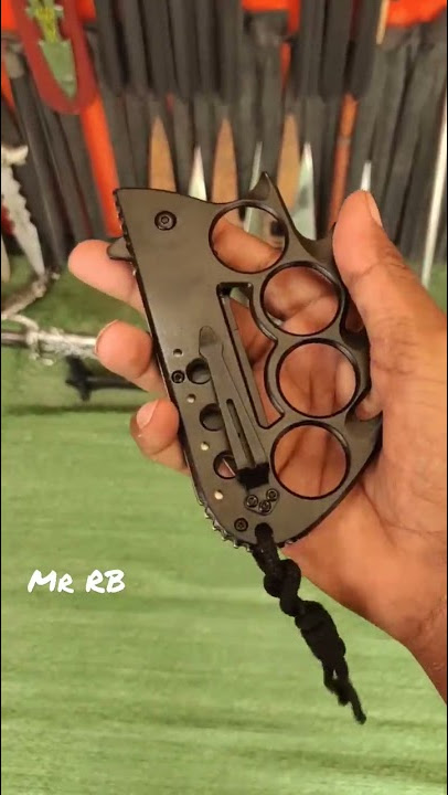 Knuckle Duster Knife 🗡️🗡️ Amazing Button Knife | Gupti knife | Indian Sword Market | Khanjar knife