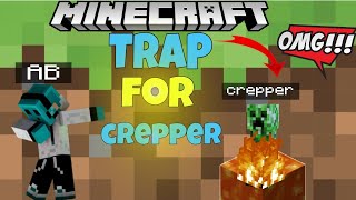 Trap For Crepper Minecraft Ab Games