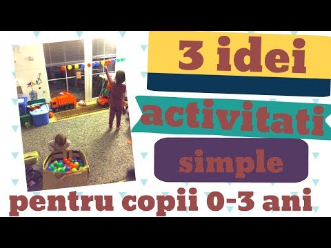 Video: Care este cel mai bun centru de activitate pentru un copil?
