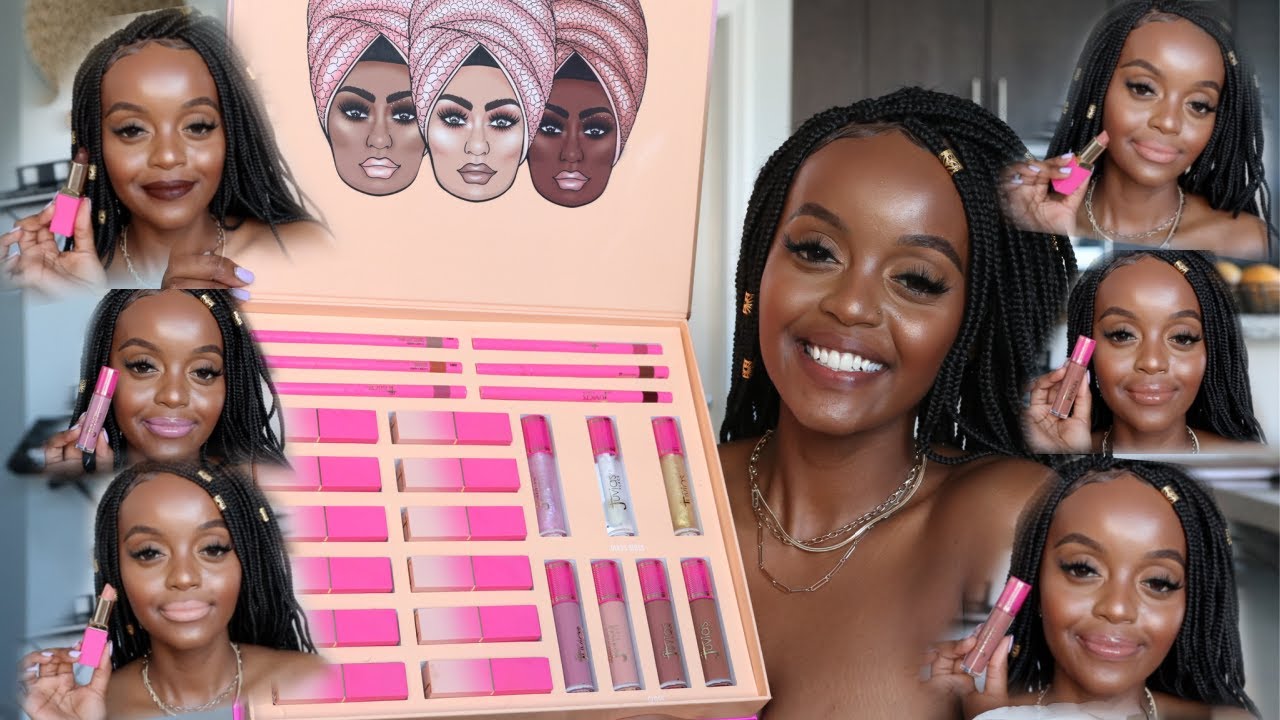 *NEW* JUVIAS PLACE NUDE SERIES LIPSTICK, LIP LINER + LIPGLOSS SWATCHED AND REVIEW