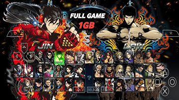 Tekken 7 Ultimate Edition S6 Mod Ppsspp Mod HD Textures + SaveData + ISO PSP (Android) | PPSSPP GAME