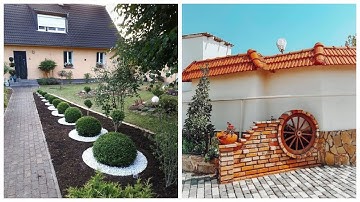 Landscape design in front of the house: front yard! 80 beautiful ideas for inspiration!