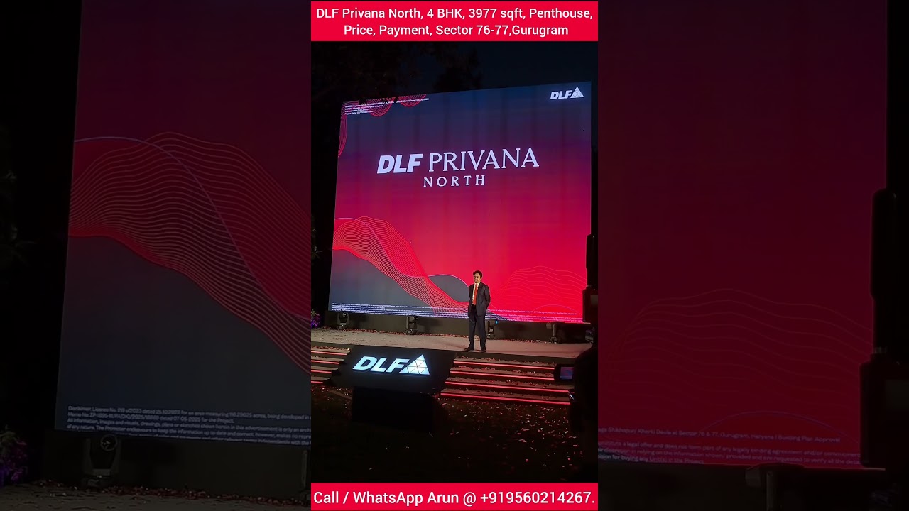 DLF Privana North, Price, 4 BHK, 3977 sqft, Penthouse, Payment, +919560214267, Sector 76-77,Gurugram