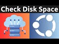 How To Check Used And Available Disk Space Storage On Ubuntu Linux Terminal (Command Prompt)