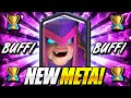 ZERO LOSSES!! NEW BUFFED MOTHER WITCH IS INSANE IN CLASH ROYALE!! Clash Royale Best Deck 2021