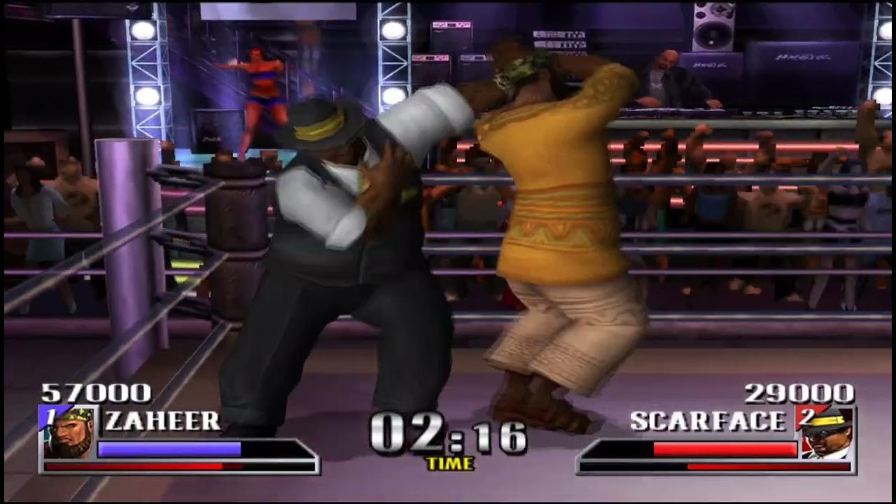 Def Jam Vendetta Zaheer vs Scarface The Bounty Club (Hard) YouTube
