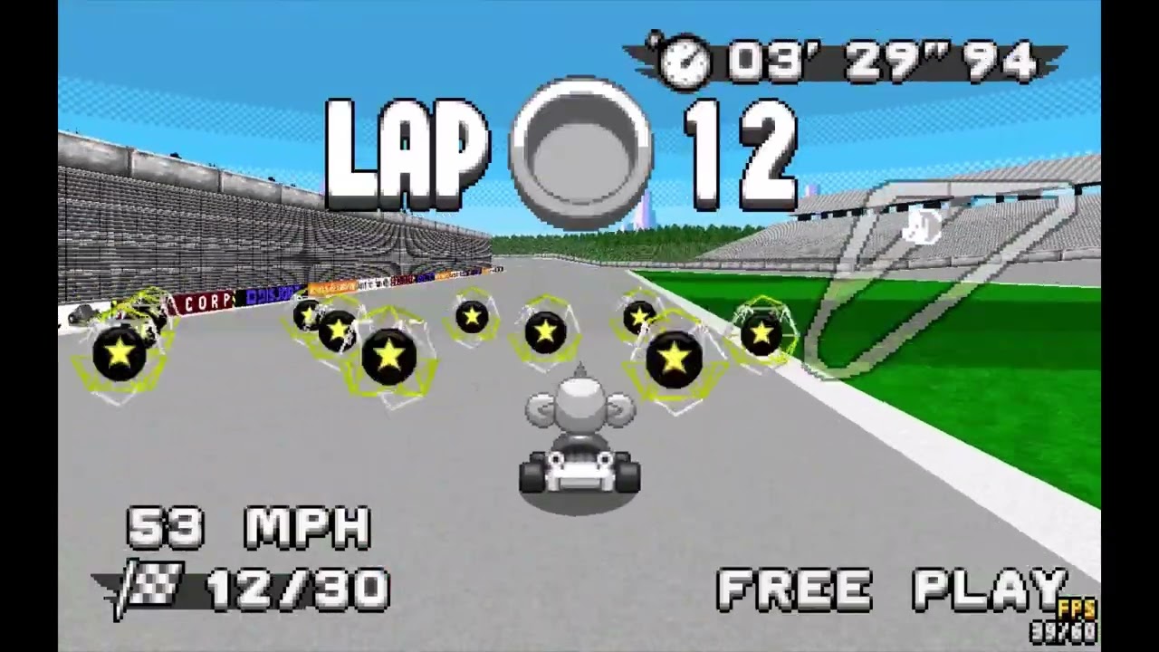 Baby does 30 laps in Three Seven Speedway in SRB2Kart (300 SUB SPECIAL)