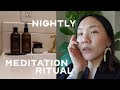 MEDITATE WITH SKINCARE — My Nightly Ritual + Get Unready Routine *Mindset Changing*
