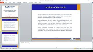CH22088 Data Analytics and Machine Learning for Chemical Engineers