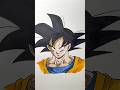 悟空を描いたら悟空だった#shorts #悟空#drawing #鳥山明 #goku #dragonball #イラスト #ドラゴンボール