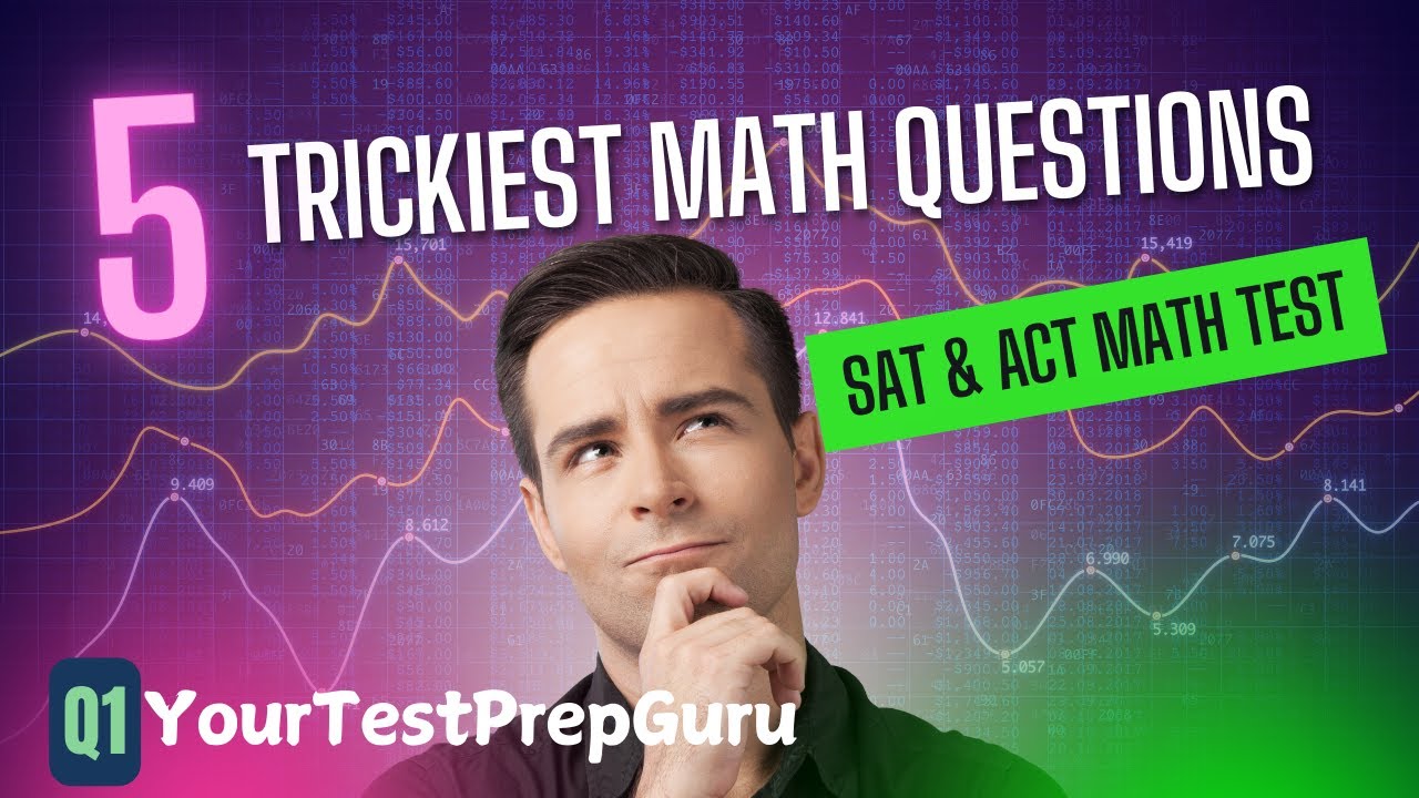 Math Tricks for SAT and ACT math test nobody will tell you - YouTube