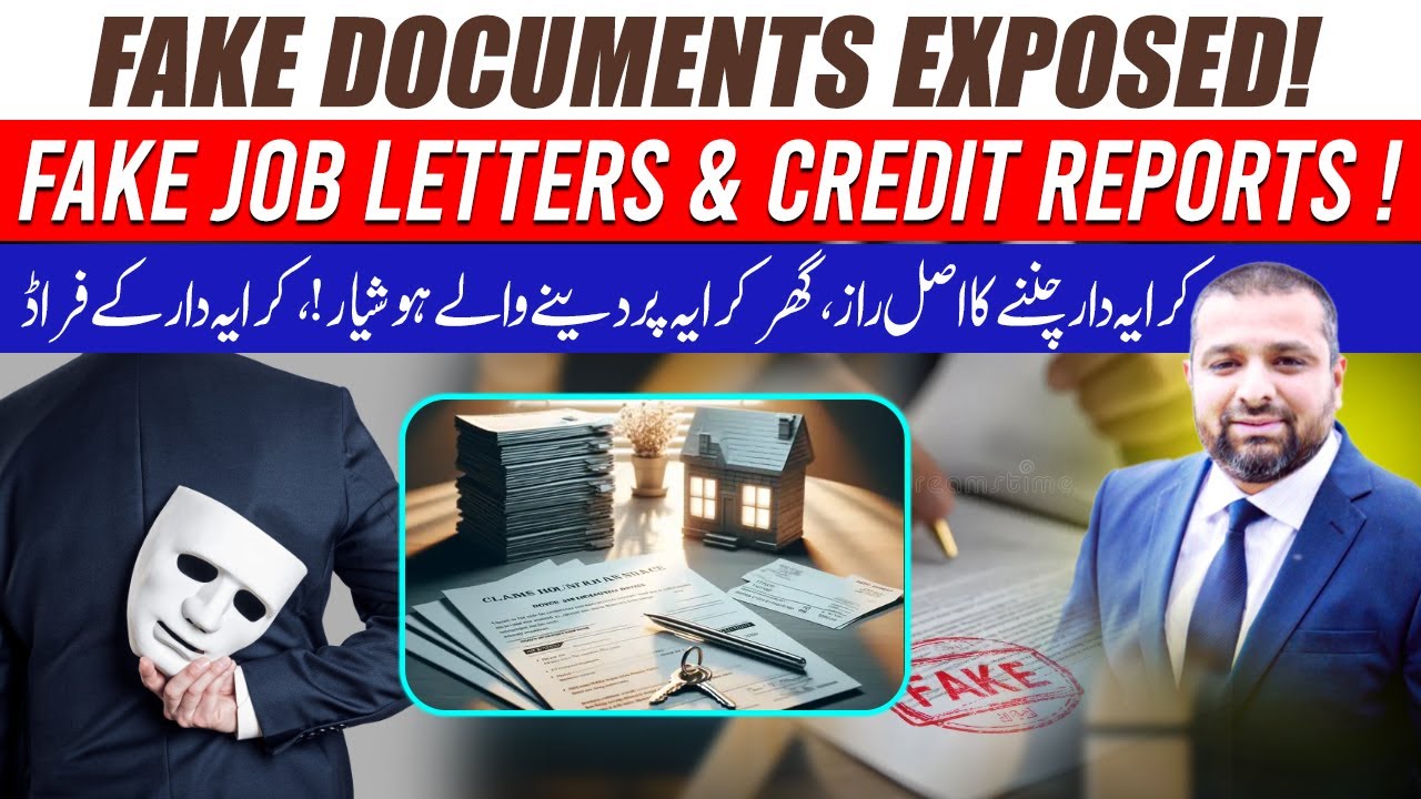 Fake Documents for House Rent in Canada | How to Identify & Protect Yourself