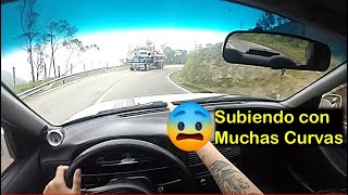 Como Conducir EN SUBIDA con muchas curvas en carretera| Como hacer cambios en carretera sinuosa